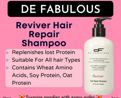 De Fabulous Reviver Hair Repair Shampoo