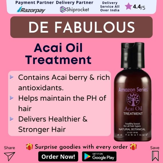 De Fabulous Series Acai Oil Treatment