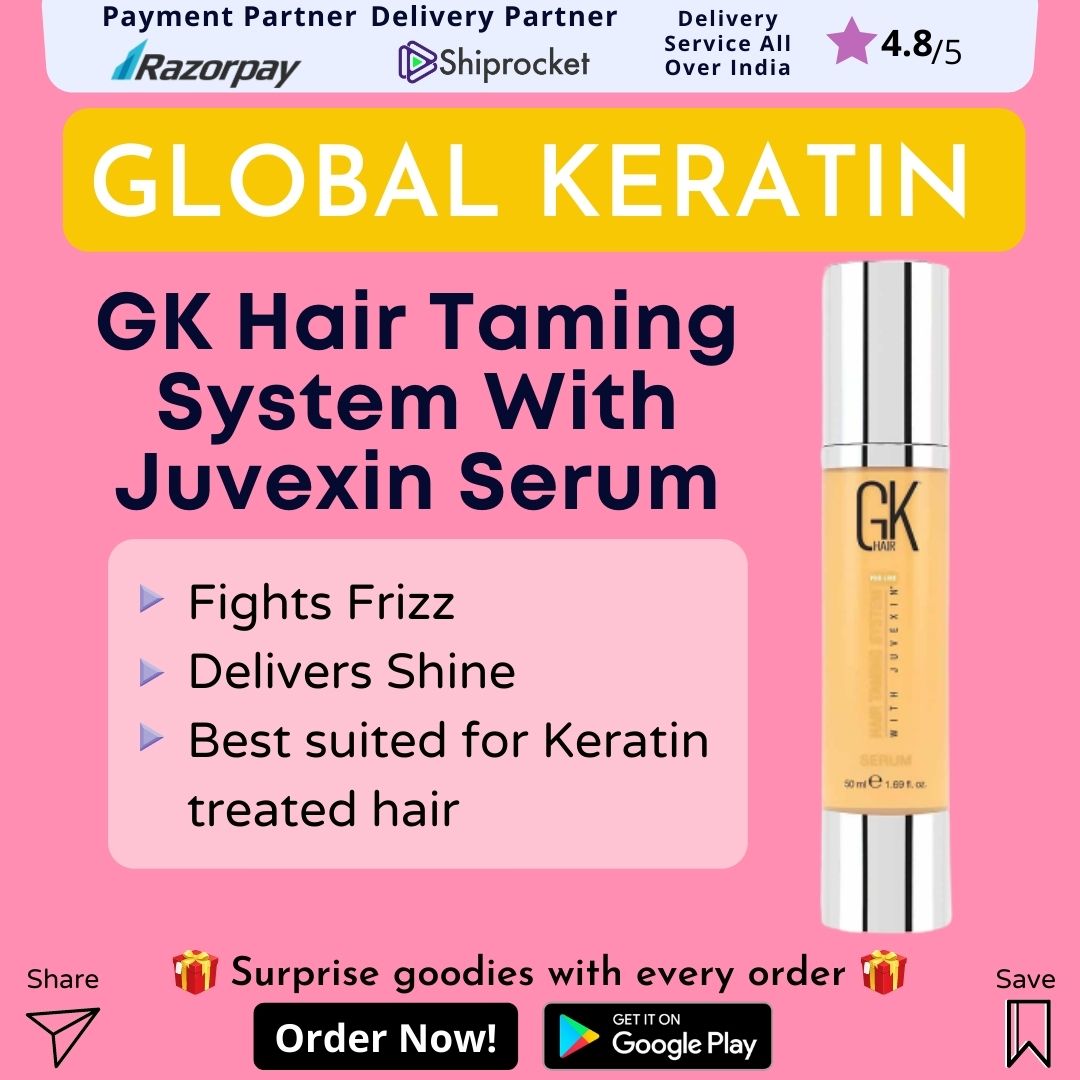 GK Hair Taming System With Juvexin Serum, 50ml