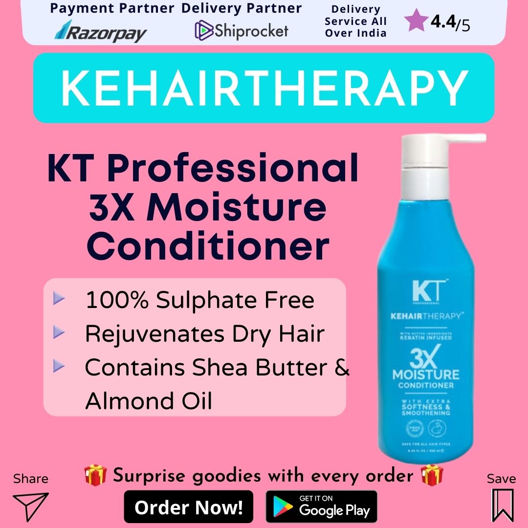 KT Professional Kehairtherapy Sulfate-free 3X Moisture conditioner