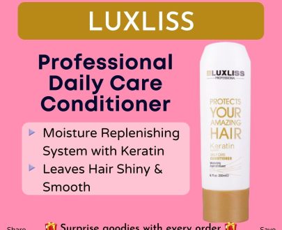 Luxliss Professional Protects Your Amazing Hair Keratin System Daily Care Conditioner