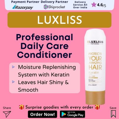 Luxliss Professional Protects Your Amazing Hair Keratin System Daily Care Conditioner