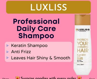 Luxliss Keratin Daily Care Shampoo 250ml