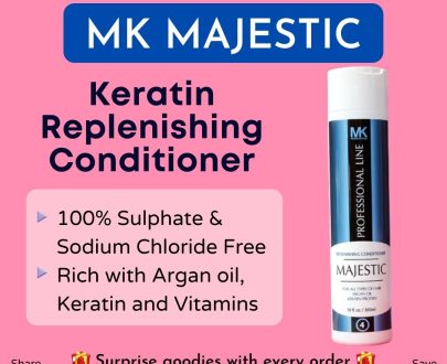 mk majestic keratin replenishing conditioner