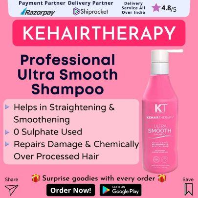 Professional Kehairtherapy Sulfate-free Smooth Shampoo