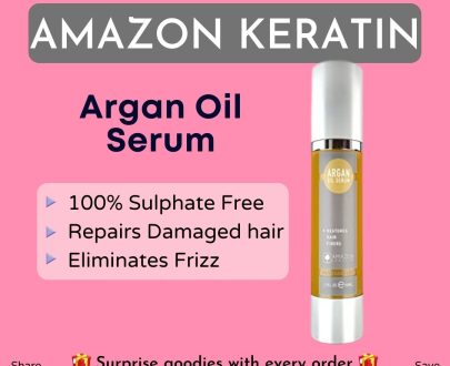 Amazon Keratin Argan Oil Serum
