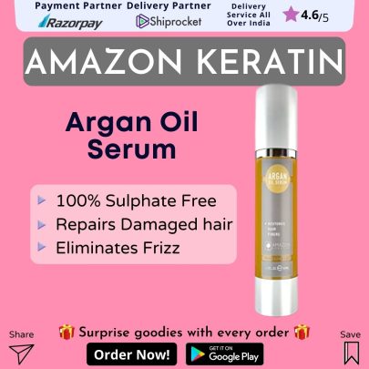 Amazon Keratin Argan Oil Serum