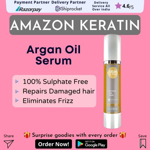 Amazon Keratin Argan Oil Serum