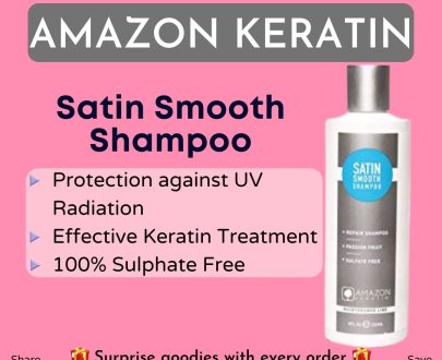 Amazon Keratin Satin Smooth Shampoo