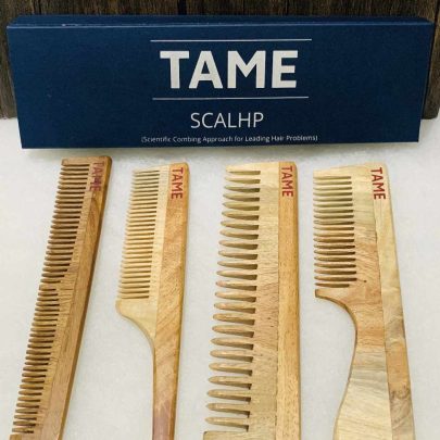 Handcrafted Traditional Neem Wooden Comb
