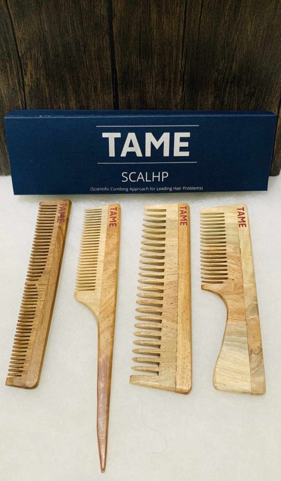 Handcrafted Traditional Neem Wooden Comb