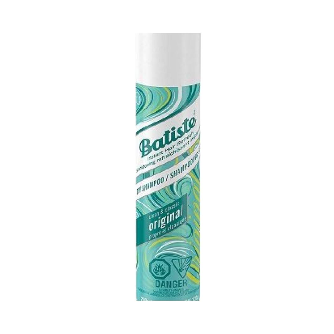 Batiste Dry Instant Hair Refresh Clean and Classic Original Shampoo, 200ml