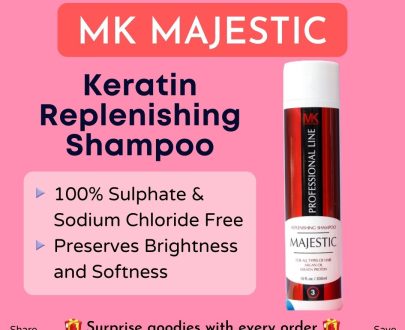 MK Majestic Keratin Replenishing Shampoo