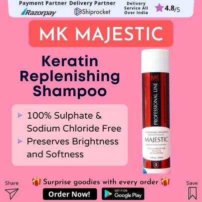 MK Majestic Keratin Replenishing Shampoo