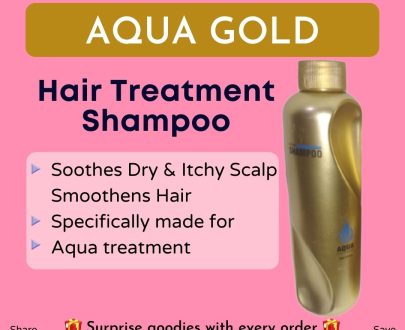 AQUA GOLD Hair Treatment Shampoo