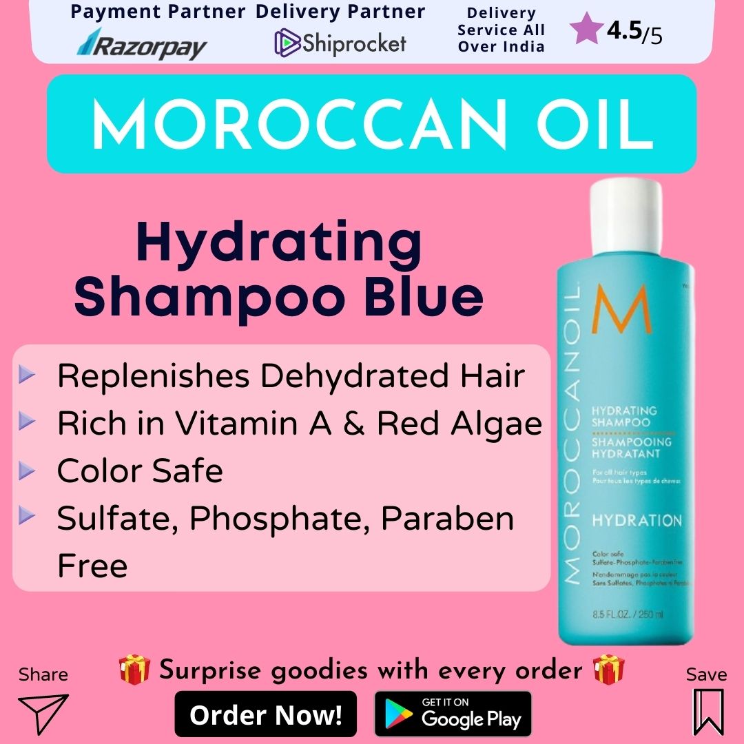 Moroccanoil Hydrating Shampoo Blue 250 ml