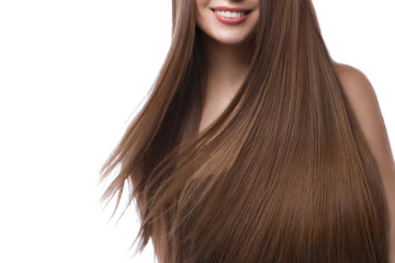 keratin treated hair