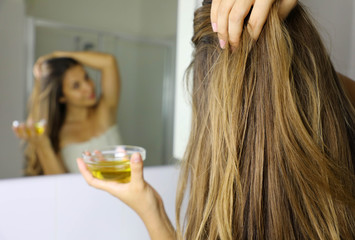 keratin-treated hair