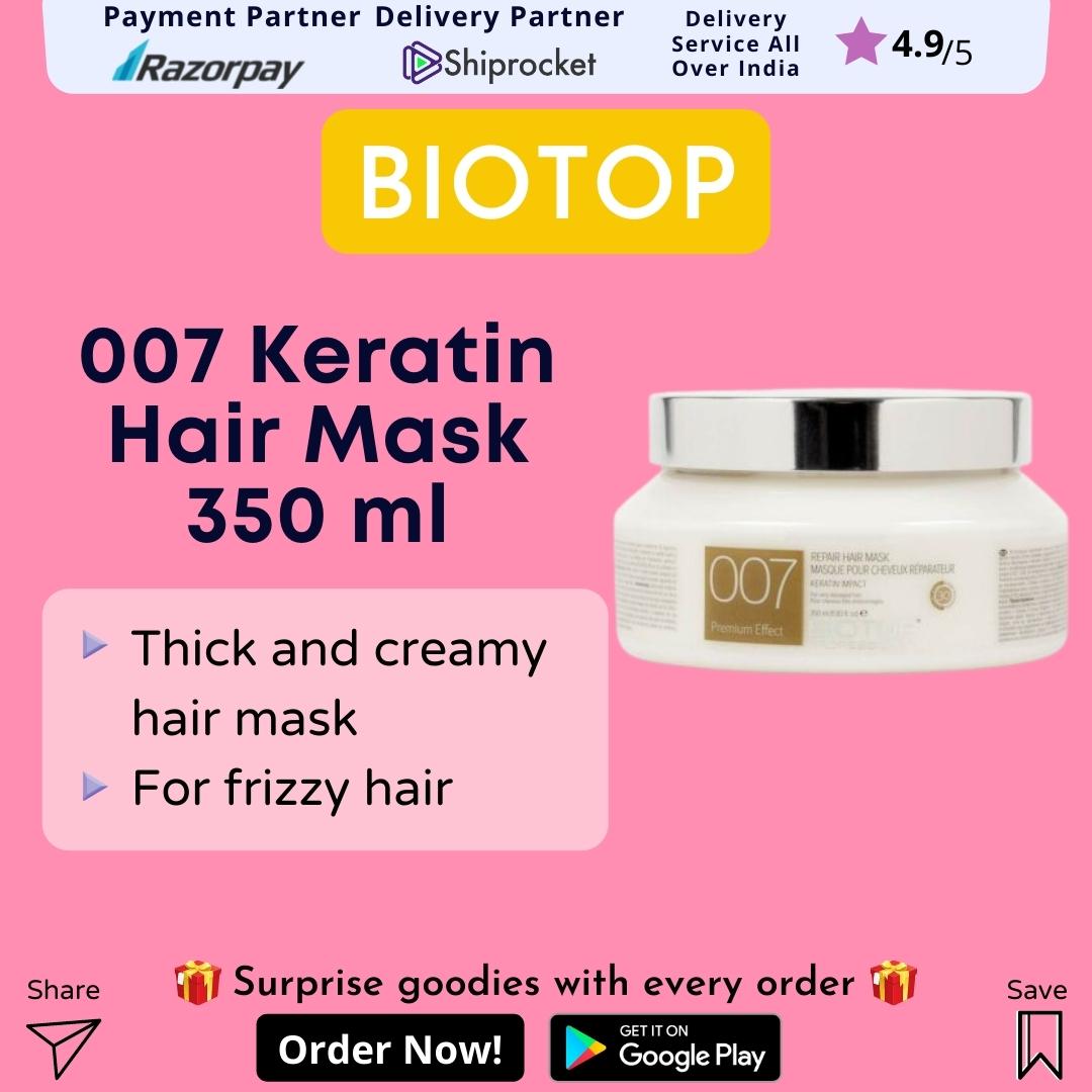 BIOTOP 007  Keratin Hair Mask 350 ml