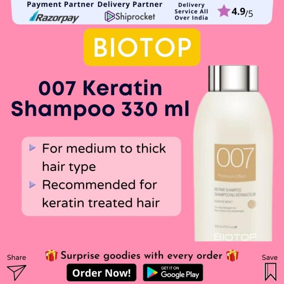 BIOTOP 007 Keratin Shampoo