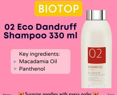 BIOTOP 02 Eco Dandruff Shampoo