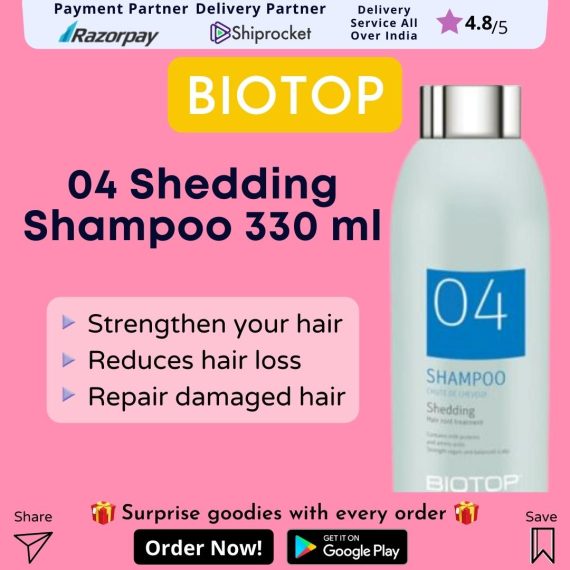 BIOTOP 04 Shedding Shampoo