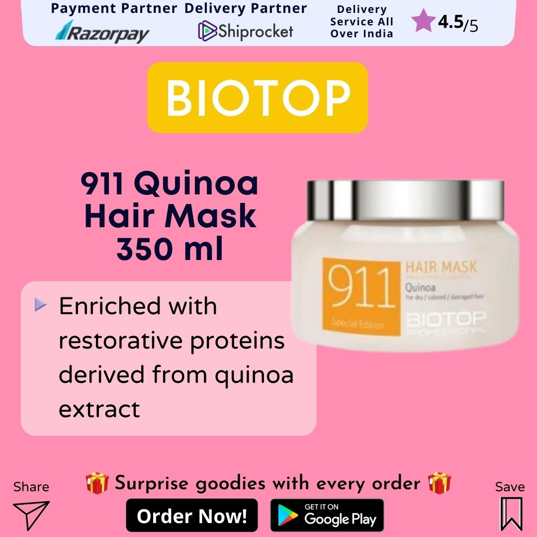 BIOTOP 911 Quinoa Hair Mask 350 ml