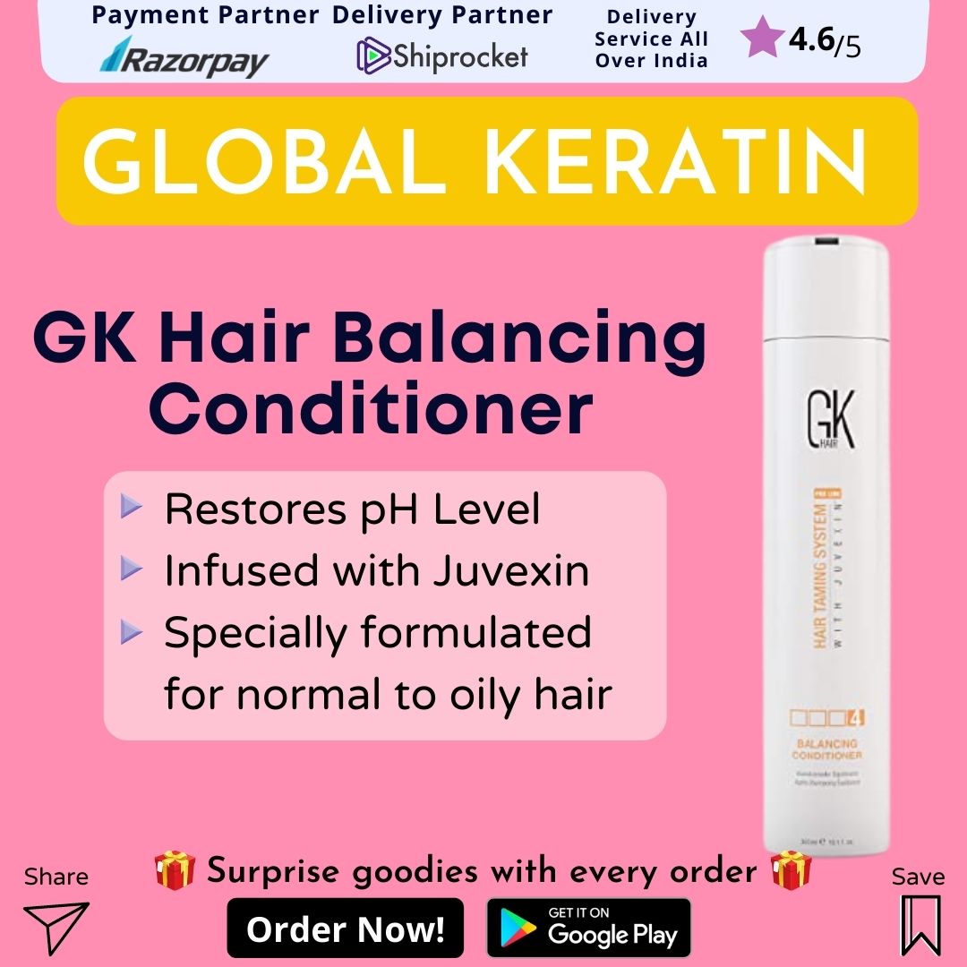 Get GK Global Keratin Balancing Conditioner today! 100% COD