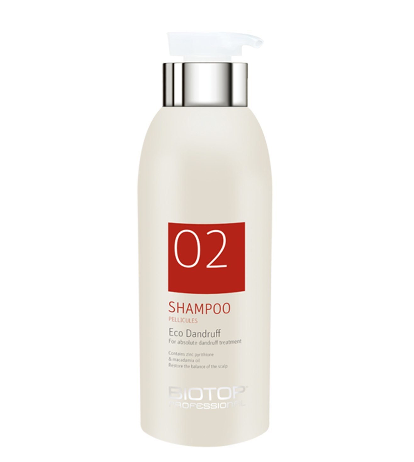 BIOTOP 02 Eco Dandruff Shampoo 330 ml