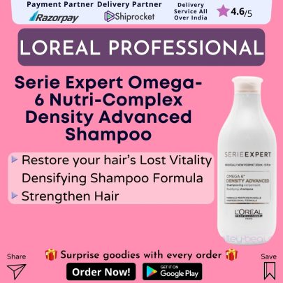 LOreal Paris Serie Expert Omega-6 Nutri-Complex Density Advanced Shampoo