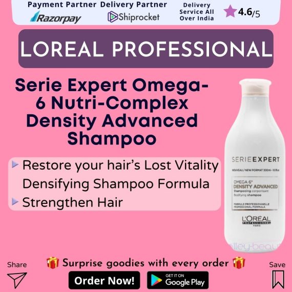 LOreal Paris Serie Expert Omega-6 Nutri-Complex Density Advanced Shampoo