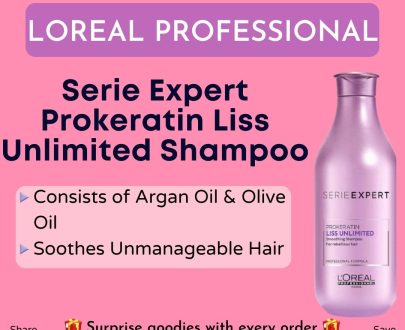 LOreal Paris Serie Expert Prokeratin Liss Unlimited Shampoo