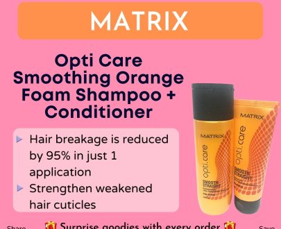 MATRIX Opti Care Smooth Straight Shampoo With Conditioner