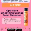 MATRIX Opti Care Smoothing Orange Foam Shampoo